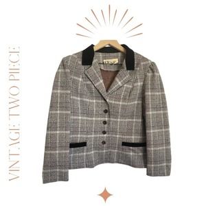 Vintage Marty Gutmacher Women’s Two Piece Suit 16